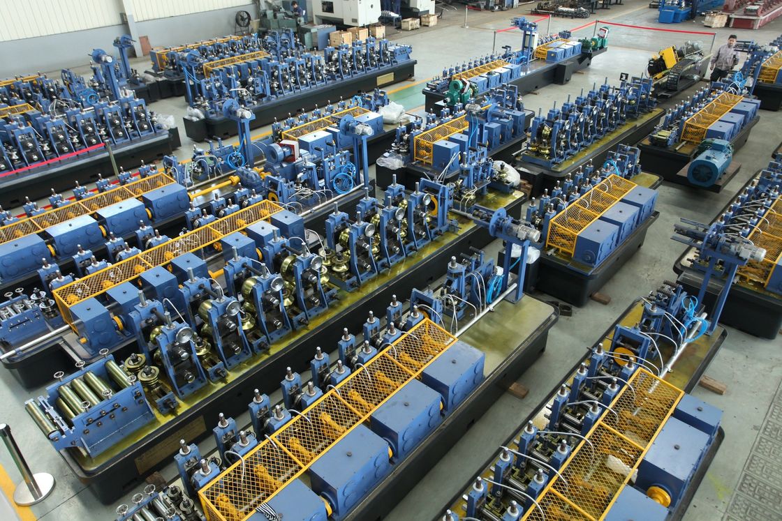 산업 관 생산을 위한 기계를 형성하는 낮은 탄소 강철 관