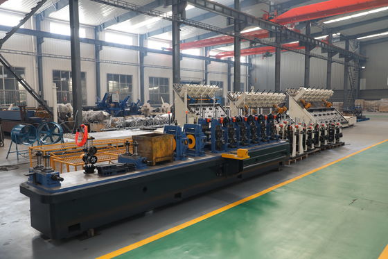 ZY20 HF 용접 관 분쇄기 기계 Φ10-26mm 둥근 강관 0.4-1.5mm 100kW 고체 라인