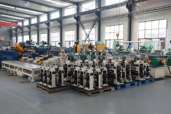 ZY20 HF 용접 관 분쇄기 기계 Φ10-26mm 둥근 강관 0.4-1.5mm 100kW 고체 라인