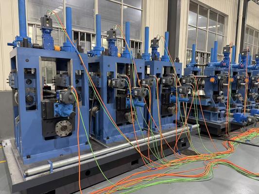 ZY20 HF 용접 관 분쇄기 기계 Φ10-26mm 둥근 강관 0.4-1.5mm 100kW 고체 라인