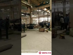 차가운 롤 스틸 스트립 0.3 - 1.0mm의 자동 파이프 프레싱 머신