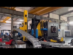 차가운 롤 스틸 스트립 0.3 - 1.0mm의 자동 파이프 프레싱 머신